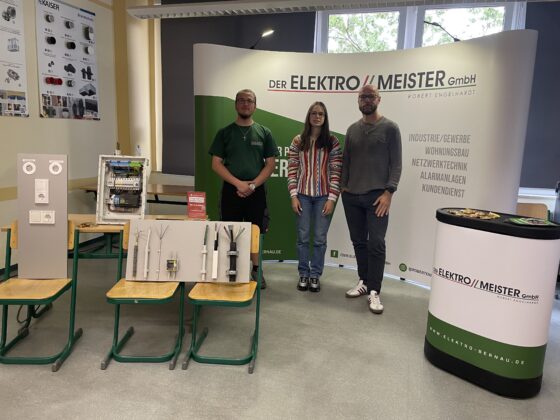 Der Elektromeister GmbH auf der Messe im OSZII Barnim