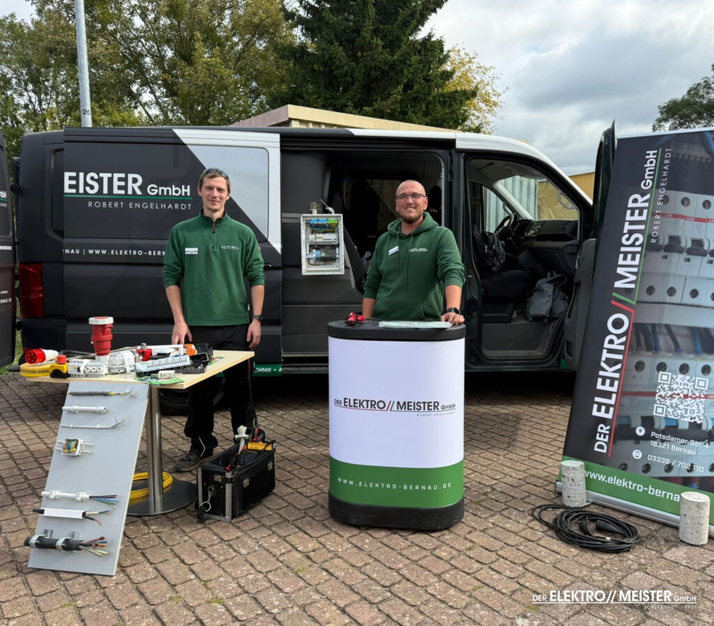 Elektromeister GmbH auf der Lehrberufeschau in Eberswalde & der Ausbildungsbörse in Bernau