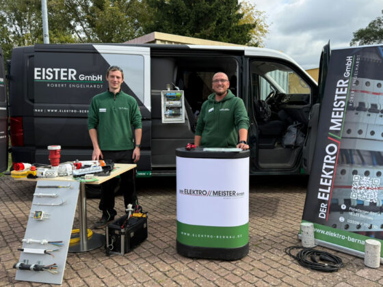 Elektromeister GmbH auf der Lehrberufeschau in Eberswalde & der Ausbildungsbörse in Bernau